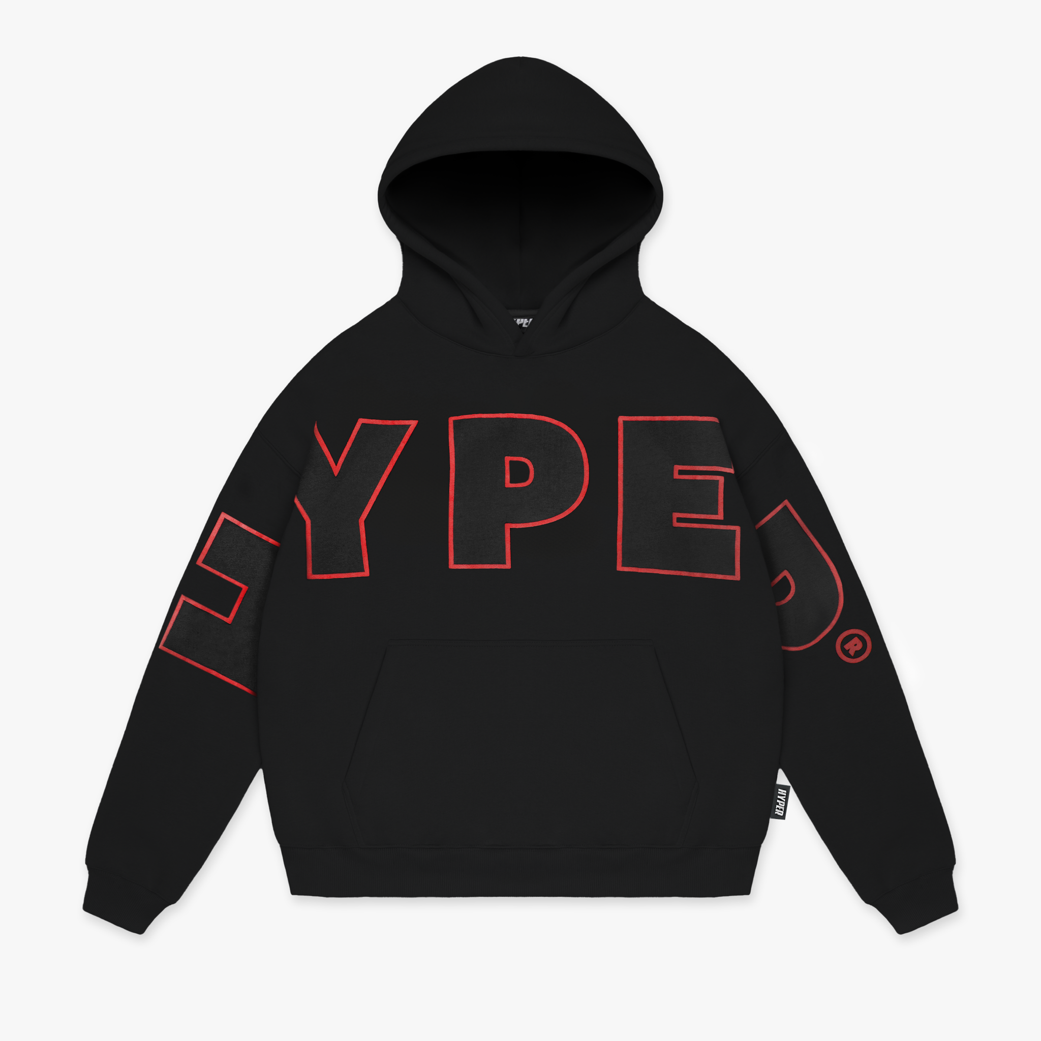 Черно Худи - Hyper Clothing Hoodie