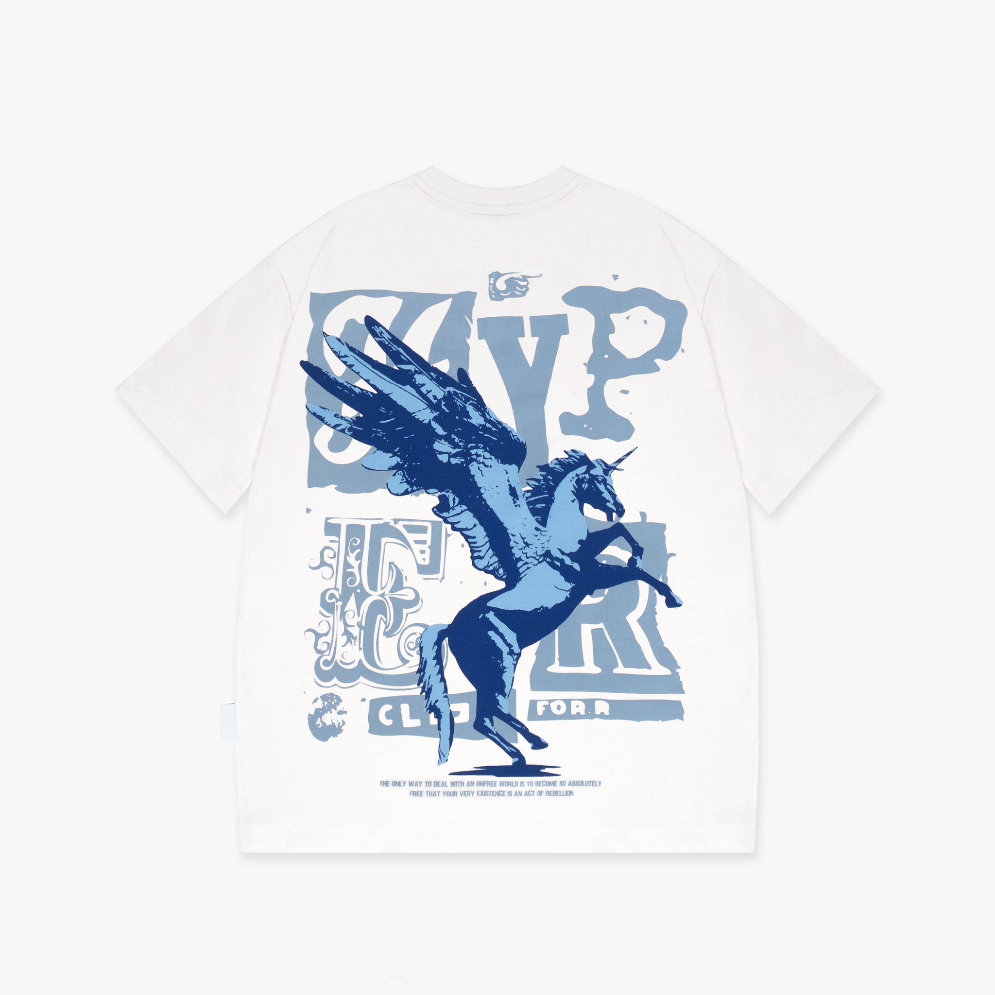 HYPER WHITE REBEL TEE